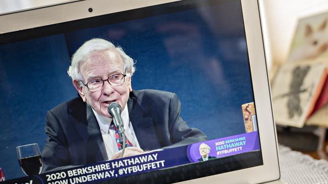 Warren Buffett, chairman and chief executive officer of Berkshire Hathaway. Picture: Bloomberg