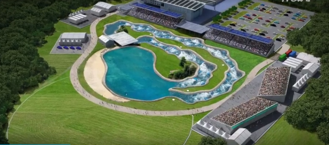 The proposed Redlands whitewater aquatic centre