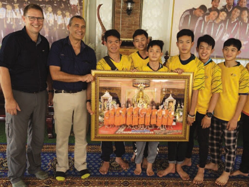 Thai cave heroes gladly put themselves in deep water