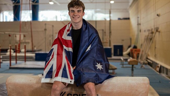 Commonwealth Games Birmingham 2022. Australian Gymnast Jesse Moore. Picture: Instagram