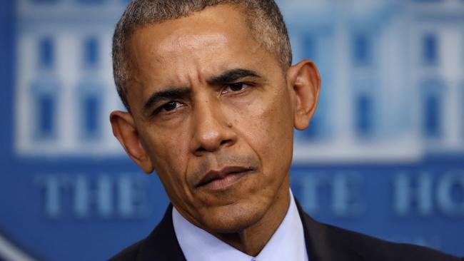US President Barack Obama.