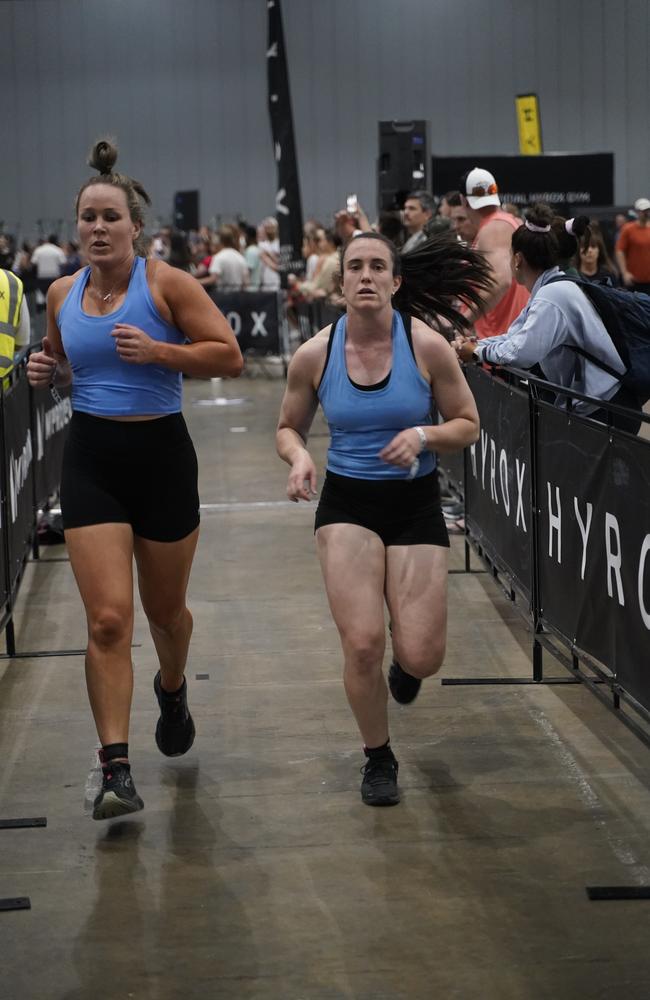 10000 athletes put their fitness to the test in a massive Hyrox competition this weekend (14-15 Dec) at Melbourne Exhibition and Convention Centre. Picture Valeriu Campan