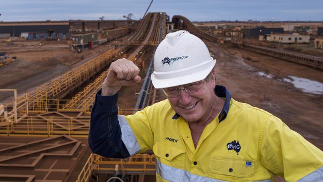 Fortescue’s Andrew Forrest.