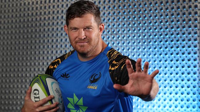 Former Downlands College student Greg Holmes was a key player for the Western Force in his Super Rugby days. Picture: Getty Images