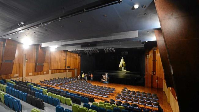 The concert hall at Lismore City Hall. Picture: Patrick Gorbunovs