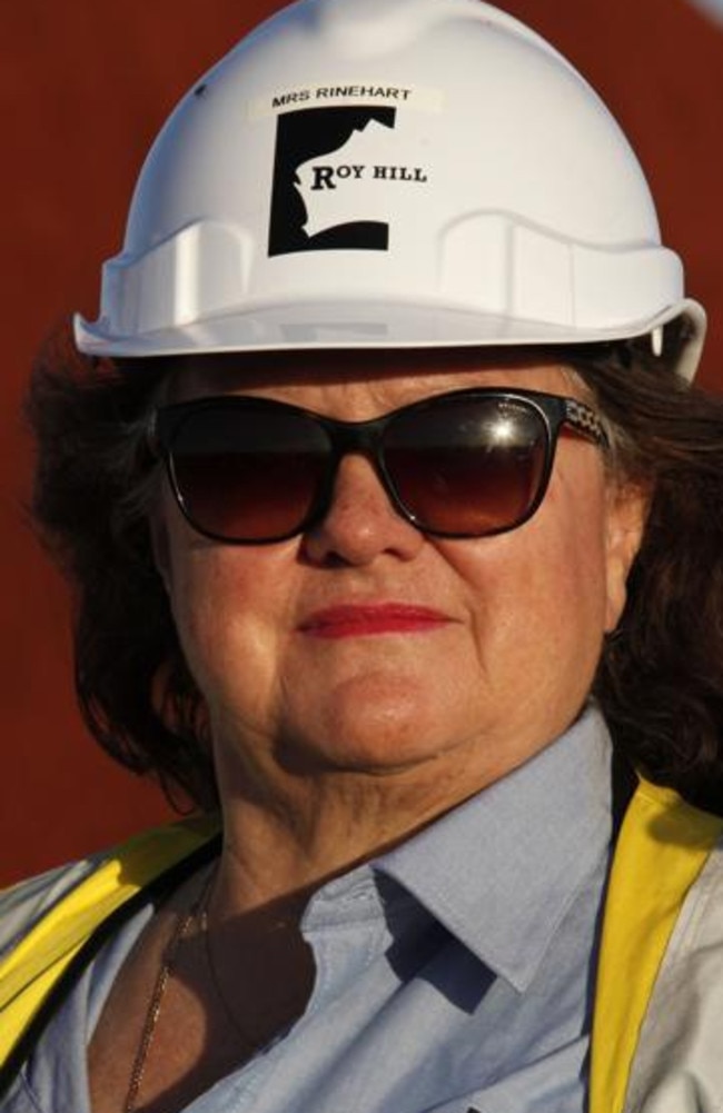 Australia’s wealthiest person, Gina Rinehart. Picture: NCA NewsWire / Phil Gostelow