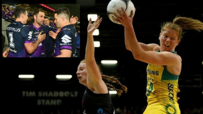 The Diamonds have taken lessons from the way Melbourne Storm play.