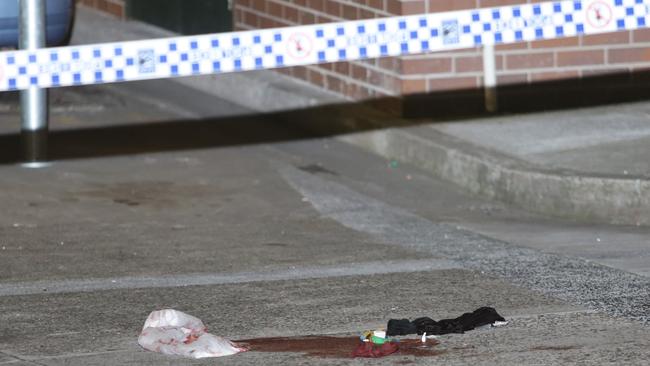 A man has been stabbed three times in the neck at an apartment complex on Belvoir Street, Surry Hills. The man was taken to RPA Hospital. A crime scene has been established at the unit block. Pics Bill Hearne