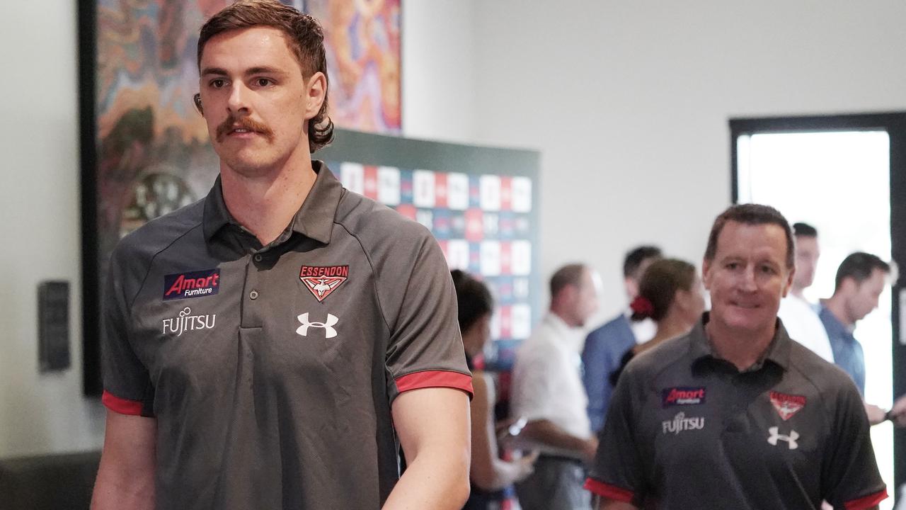 Joe Daniher will make his long-awaited AFL return this week (AAP Image/Scott Barbour).