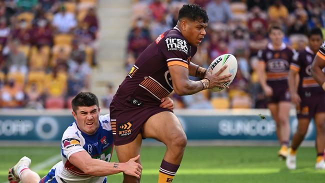 Selwyn Cobbo in action for the Broncos. Picture: NRL Photos