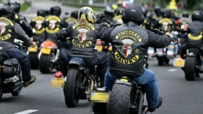 The Satudarah outlaw bikie gang. Picture: Stock.