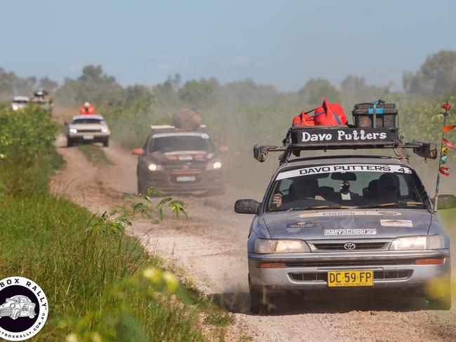 Day 6: Barcaldine to Hughenden — It was getting rough by day six. Photo: BOX RALLIES