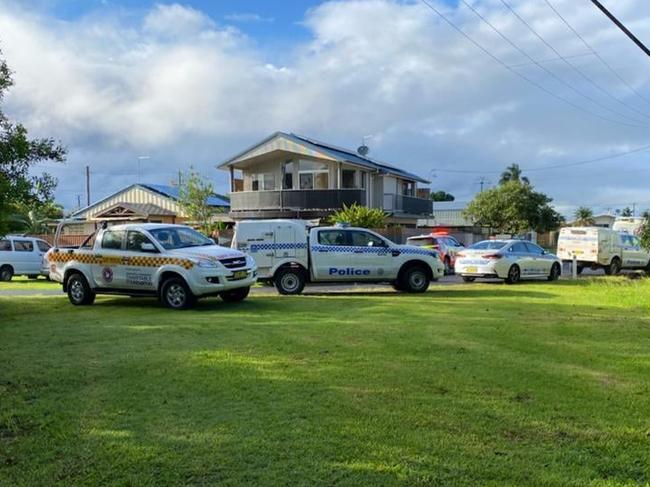 A Ballina man was rescued this morning when his car went into the Richmond River.