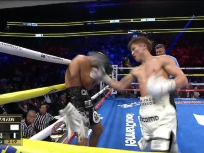 Champ brutalises opponent: 8th RD TKO