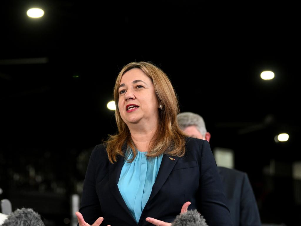 Queensland Premier Annastacia Palaszczuk. Picture: NCA NewsWire / Dan Peled