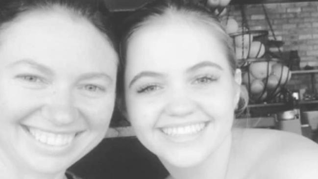 Mackenzie Anderson (right) with mum Tabitha Acret. Picture: Instagram