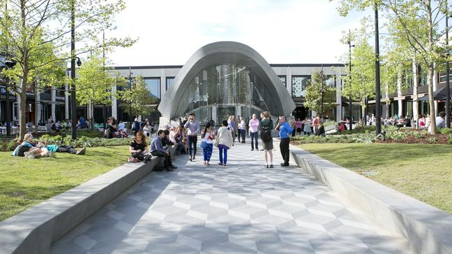 Eastland's Town Square in Ringwood. Picture: Supplied.