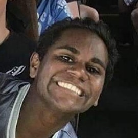 Young Sandgate Hawks AFL player, Nicholas-Roma Tipungwuti, who passed away on May 14.