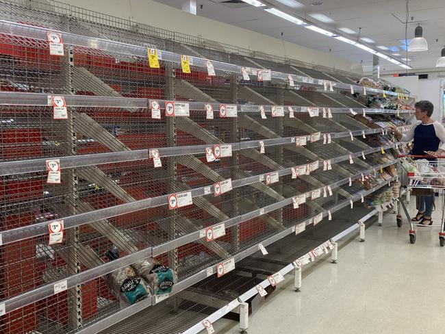 Regional supermarkets face the challenge of having enough stock to meet pre-Christmas demand and also when they reopen four days later, says retail expert Gary Mortimer. Picture: Jessica Ball