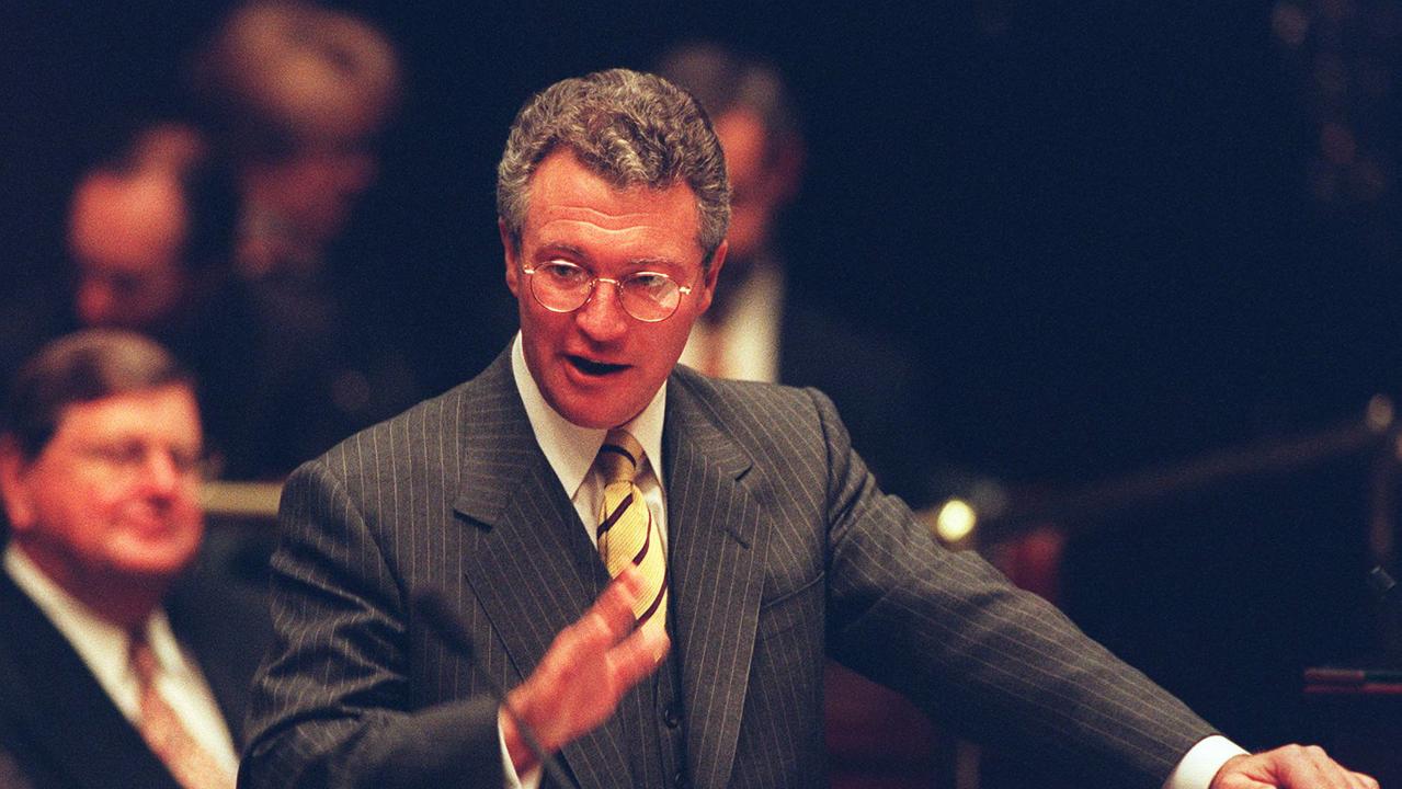 NSW Treasurer Michael Egan has died. Pictured in 1996.