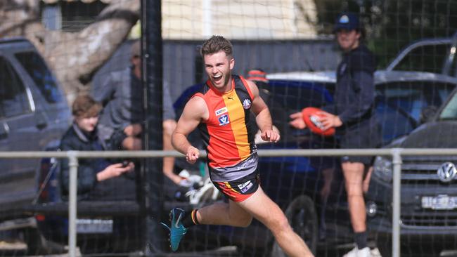 Riley Kershaw has hung up the boots, retiring from St Joseph’s after his second ACL injury. Picture: Peter Ristevski