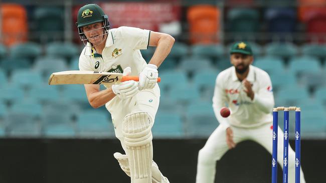 Cameron Bancroft is in line to replace David Warner at the top of the order. Picture: Mark Metcalfe/Getty Images