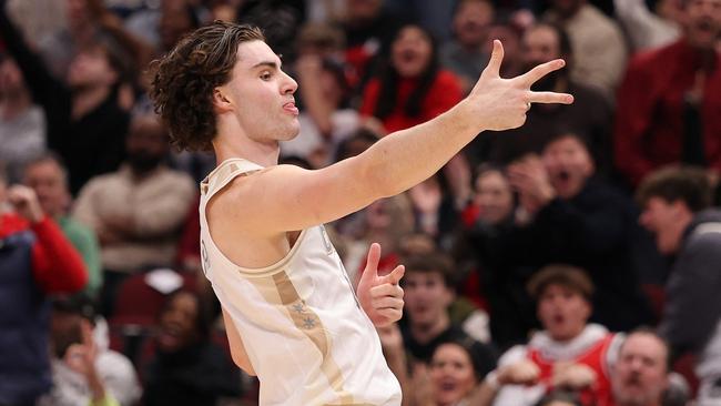 Josh Giddey is back. Michael Reaves/Getty Images/AFP