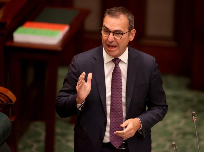 SA Premier Steven Marshall. Picture: NCA NewsWire/Kelly Barnes