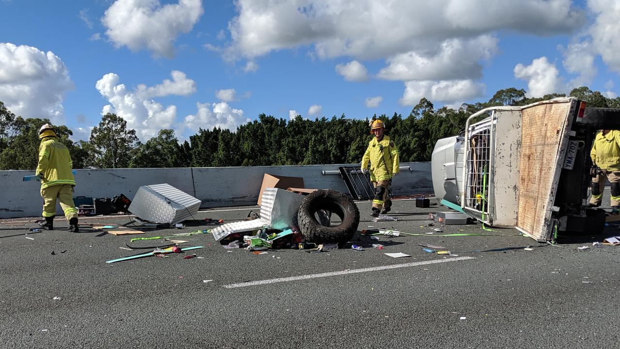 Brisbane Traffic Rollover On M1 At Beenleigh Causes Long Delays Au — Australias 3637