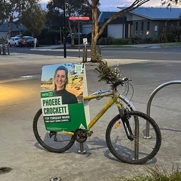 Bourke is calling for parking fines to be issued, however, according to Victoria Legal Aid, that isn’t really a thing. Picture: Facebook