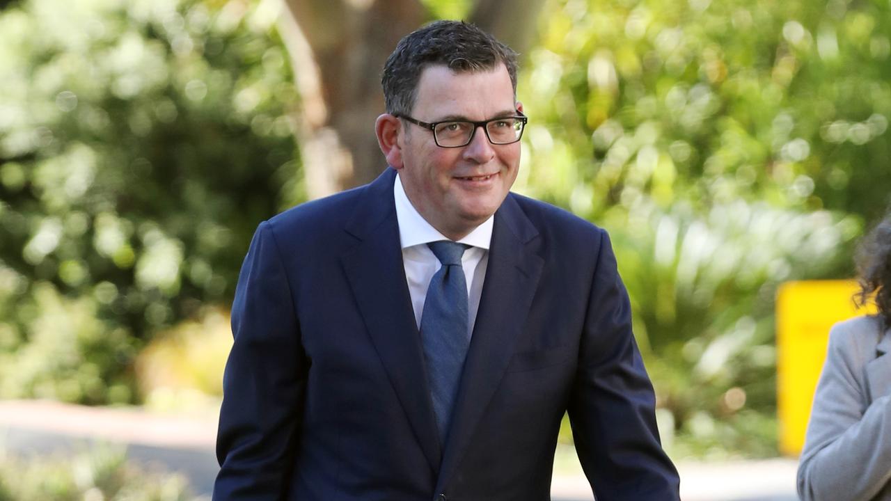 Victorian Premier Daniel Andrews said a staff member was sacked from his office over the claims. Picture: NCA NewsWire / David Crosling