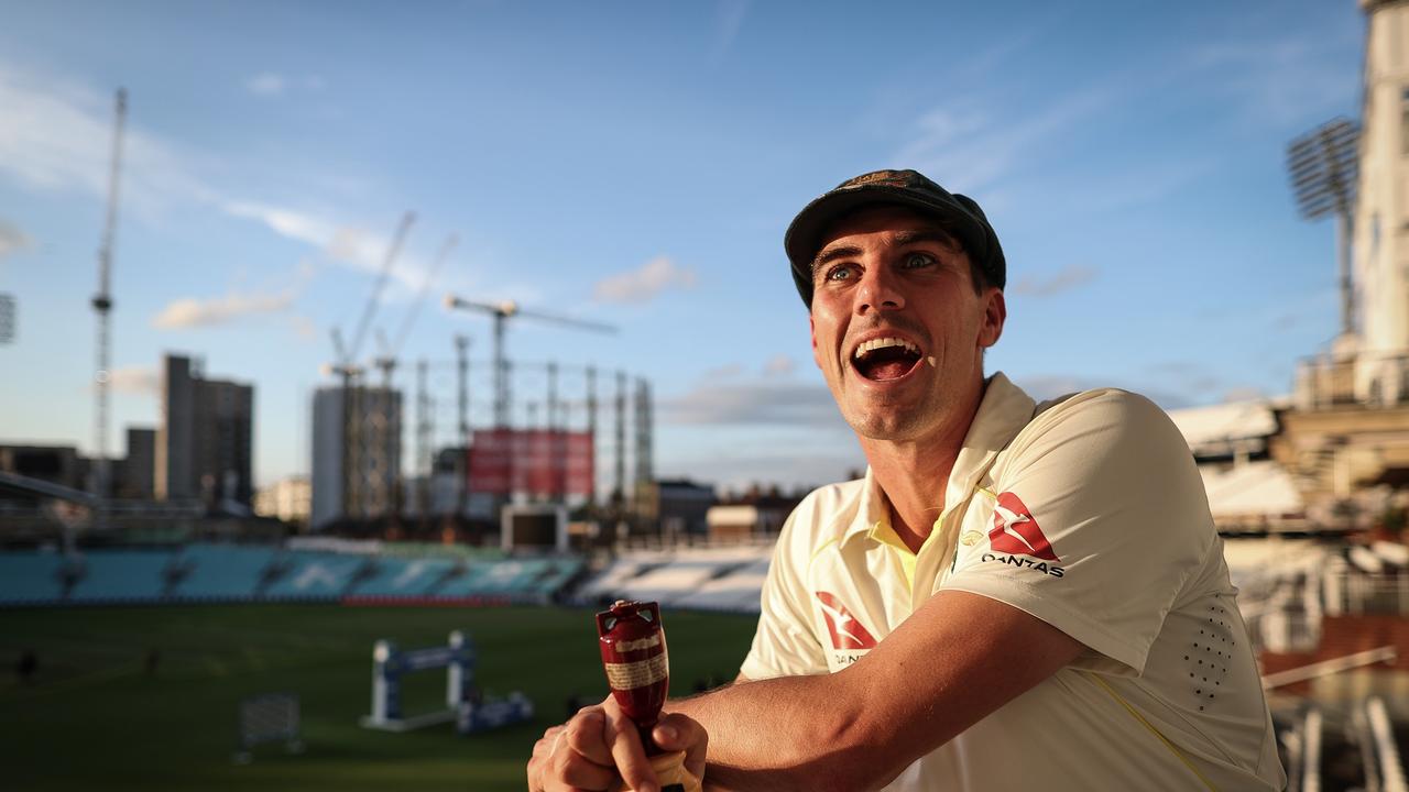 It has been an enormous 12 months for Cummins and the Australian team, which includes the retention of the Ashes. Picture: Getty