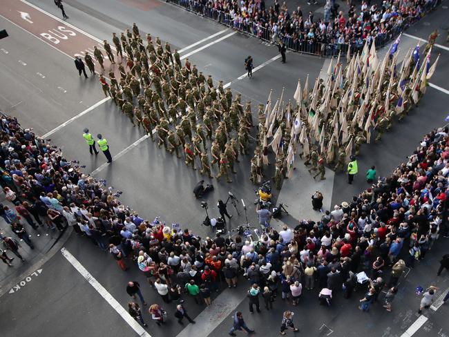 ANZAC DAY parade will be different this year. Picture: Cameron Richardson