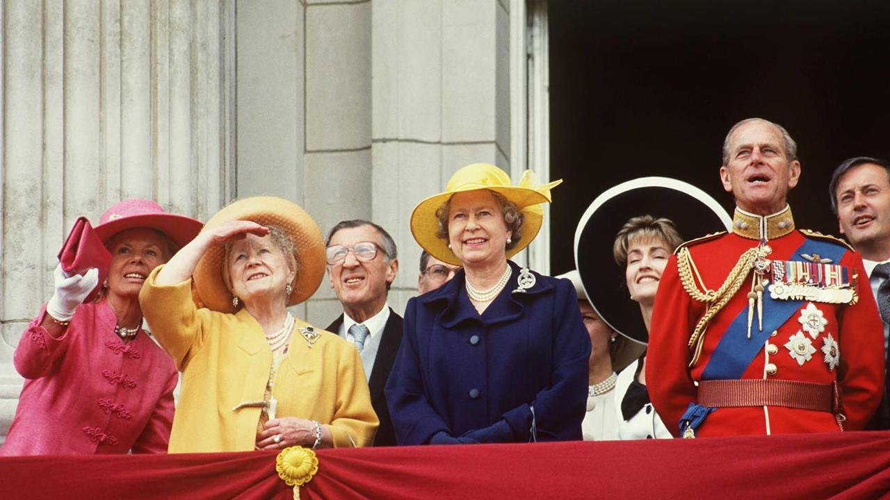 The royal family at Trooping the Colour in 1994. Picture: Nils Jorgensen/Shutterstock