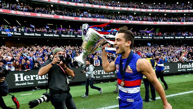 Luke Dalhaus. 2016 AFL Grand Final match between the Western Bulldogs and the Sydney Swans at the Melbourne Cricket Ground (MCG), Melbourne, Australia on October 1, 2016. Picture: Tim Carrafa