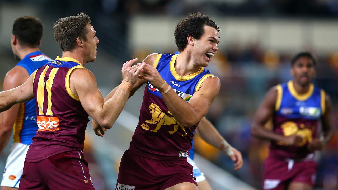 Cam Rayner finished with three goals. (Photo by Jono Searle/AFL Photos/via Getty Images)