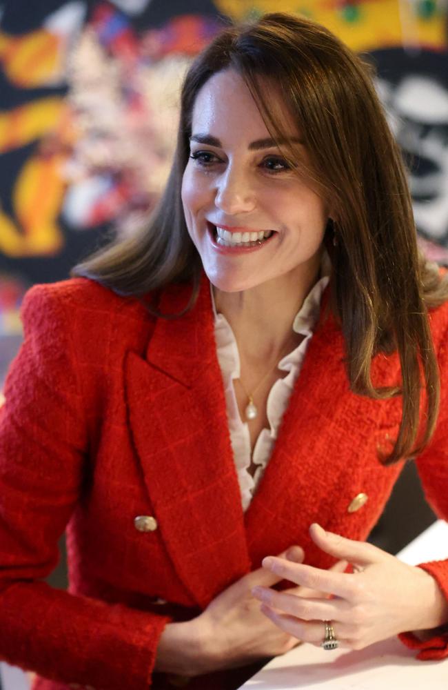 She is there on a working visit for The Royal Foundation Centre for Early Childhood. Picture: Getty Images