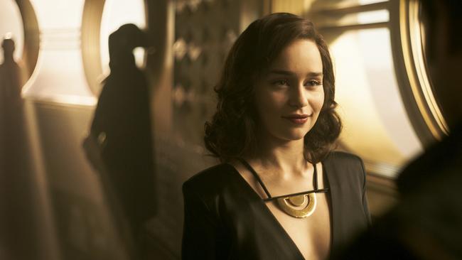 Emilia Clarke as Qi'ra. (Lucasfilm via AP)