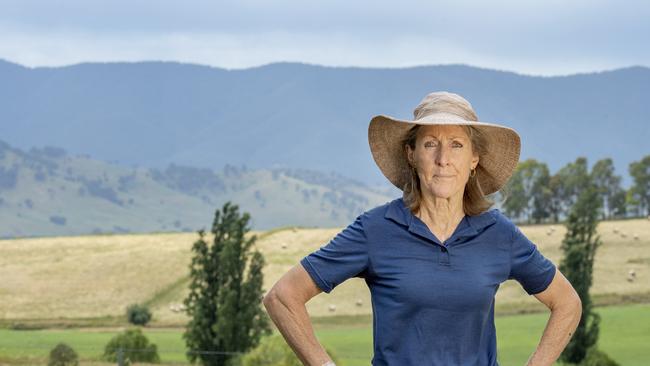 Dederang landowner Sharon McEvoy has been at the forefront of the fight against a lithium battery proposal in the Kiewa Valley. Picture: Zoe Phillips