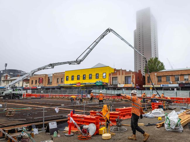 It’s unclear when the first house will be built as part of the Suburban Rail Loop project. Picture: Mark Stewart