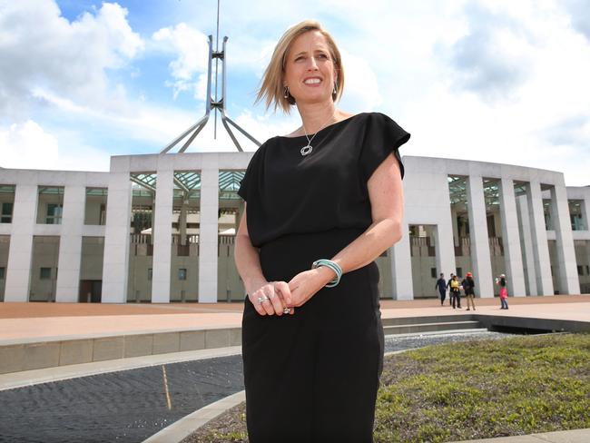 Opposition finanical services spokeswoman Katy Gallagher said despite promises no action has been taken by government on seemingly excessive credit card fees. Picture: Gary Ramage