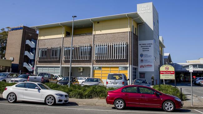 The ageing Tweed Hospital, which is operating at 118% capacity. Picture: Jerad Williams