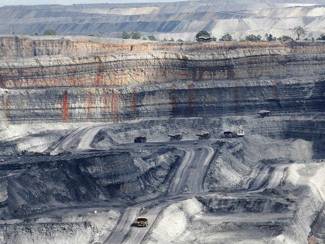 NEWCASTLE, AUSTRALIA - NewsWire Photos - April 8, 2021.  Glencore's Ravensworth coal mine north west of Singleton. Picture: NCA NewsWire / Peter Lorimer.