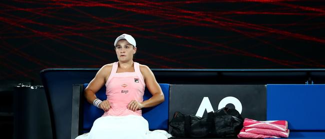 Ashleigh Barty.                                           (Photo by Scott Barbour/Getty Images)