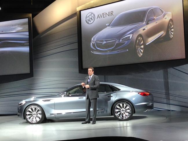 Check this out ... former Holden boss Mark Reuss explains designers are working on the Chinese version of this new luxury Buick.