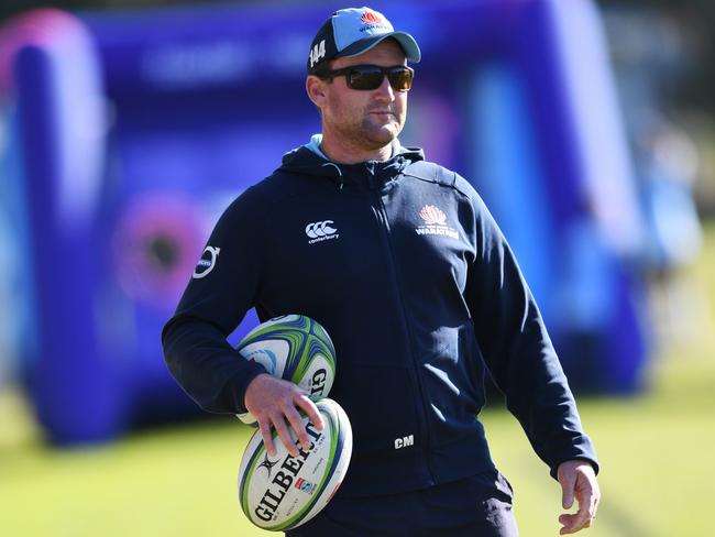 Waratahs attack coach Chris Malone is staying positive. Picture: AAP