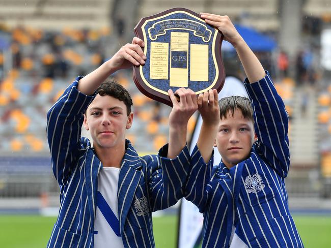 GPS track and field championship action from the junior and senior carnival.Friday October 21, 2022. Picture, John Gass