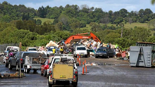 The Lismore Recycling and Recovery Centre will close at 1pm on April 21 and 22 to allow a second weighbridge to be installed. Picture: Nolan Verheij-Full