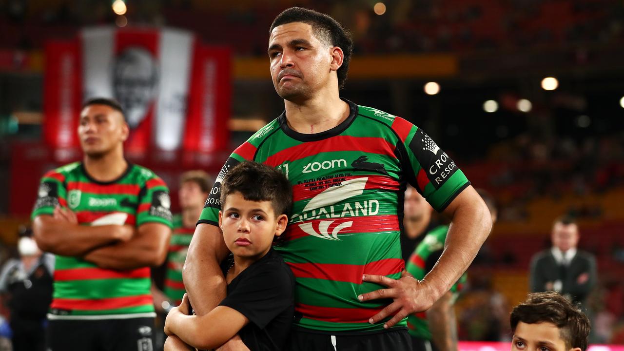 Cody Walker was distraught after the loss. Photo by Chris Hyde/Getty Images