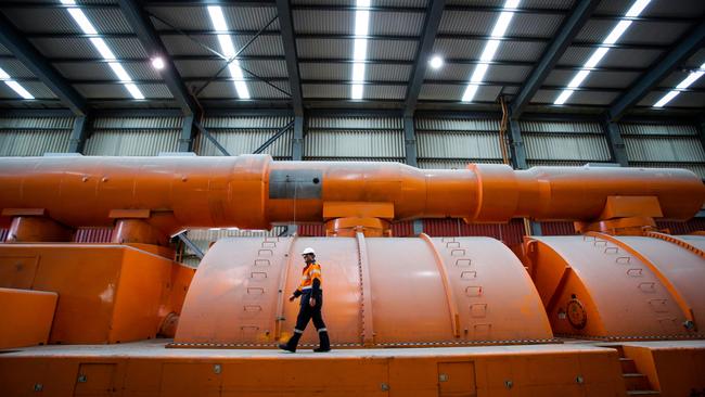 The Eraring power station in Lake Macquarie, NSW, is scheduled to close early. Picture: Liam Driver